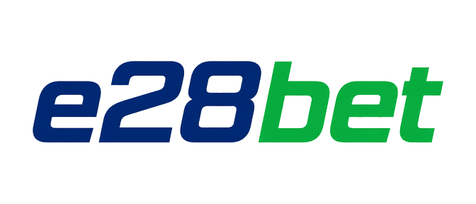 e28bet উষ্ণ বাদামি লোগো